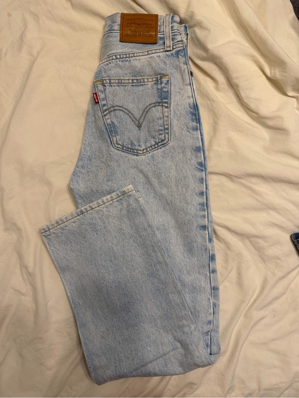 Levi's Light Blue Straight Leg Women's Jeans